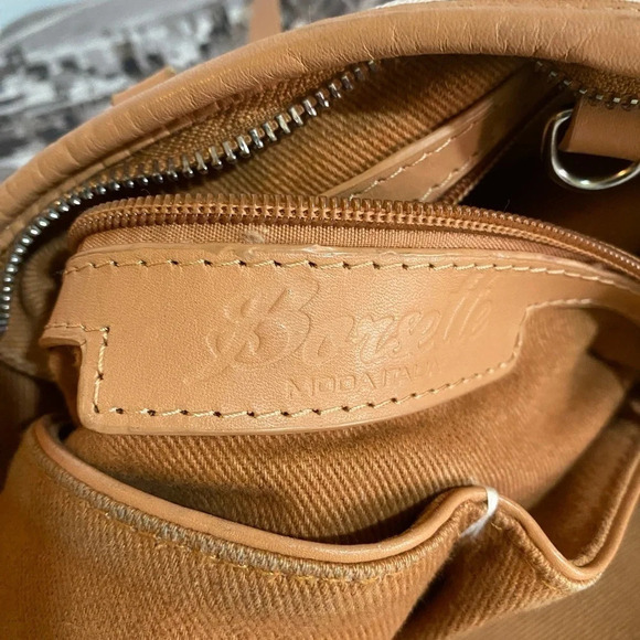 Borsette print PVC leather tote handbag - Picture 6 of 9